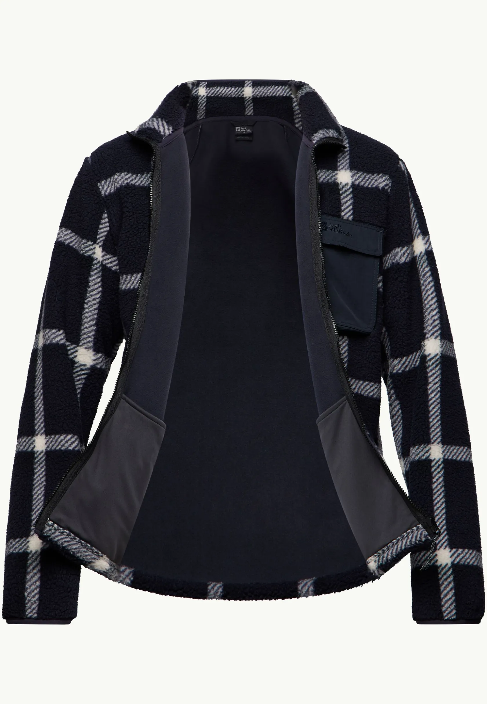 Fleece|Hoodies & Pullovers|Jack Wolfskin Felslicht Check Jkt M