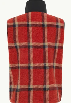 Fleece|Hoodies & Pullovers|Jack Wolfskin Felslicht Check Vest M