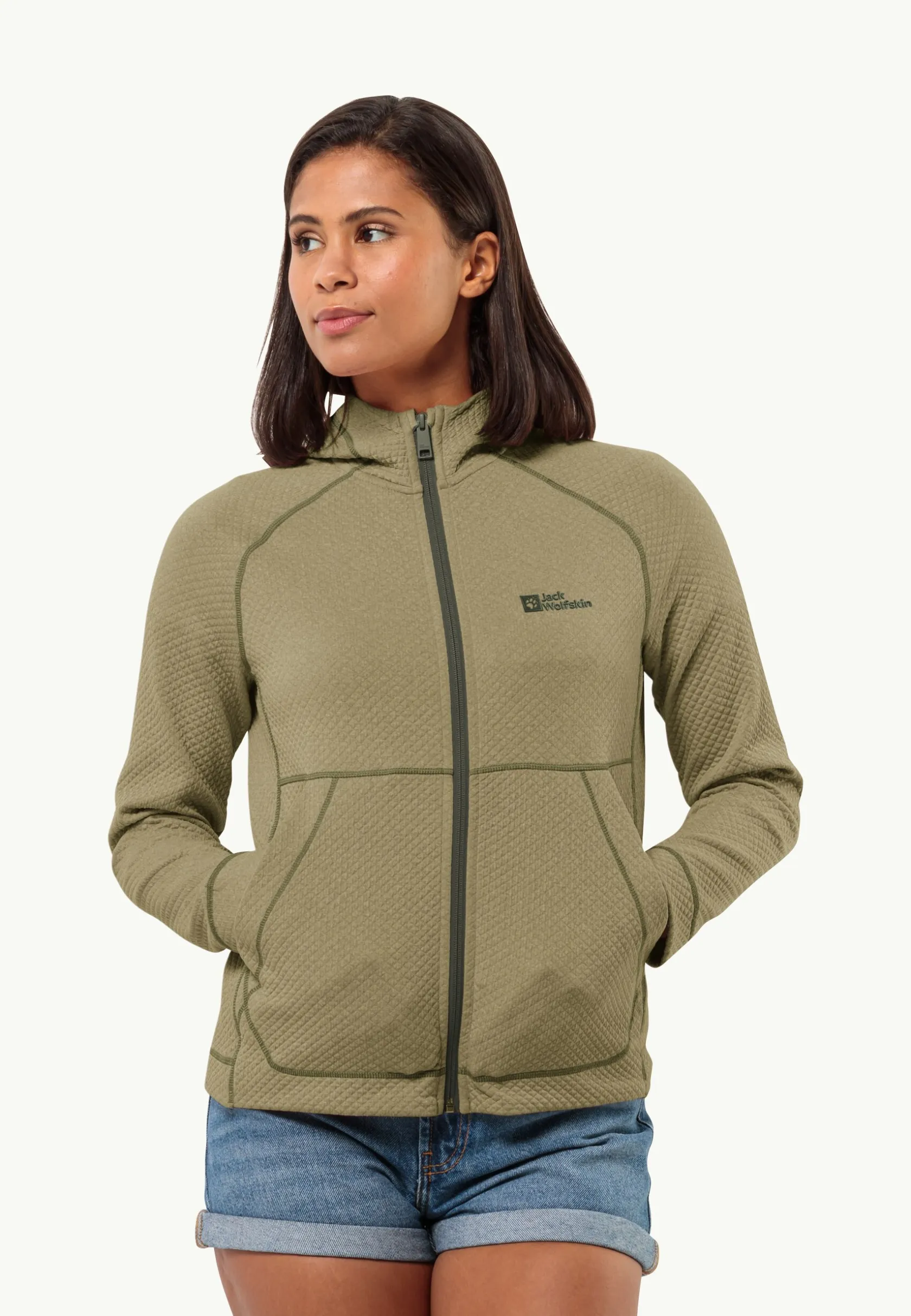 Lifestyle|Voor- En Najaarsjacks/-Jassen|Jack Wolfskin Fernweh Hooded Jkt W