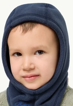 Mutsen|Fleece|Jack Wolfskin Fleece Balaclava Kids night blue