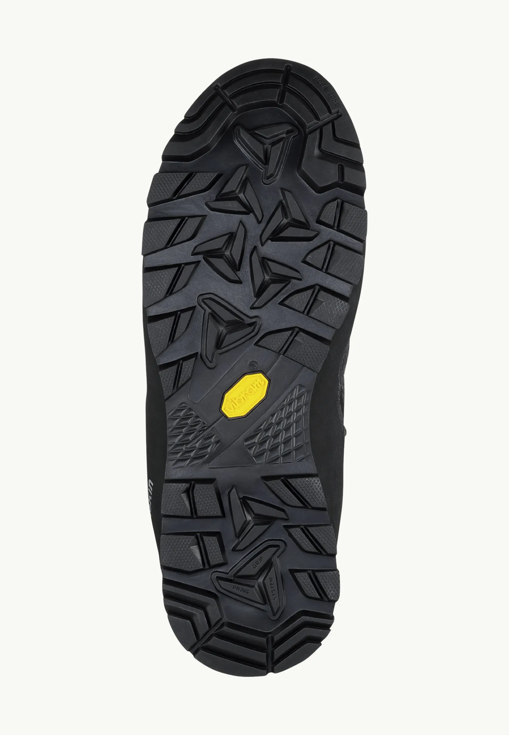 Wandelen|Wandelschoenen|Jack Wolfskin Force Crest Texapore Mid M Black / Burly Yellow Xt