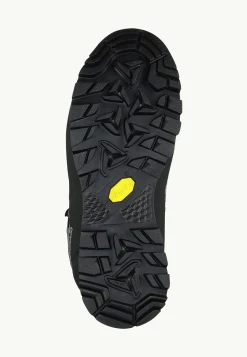 Wandelschoenen|Waterdichte Schoenen|Jack Wolfskin Force Crest Texapore Mid W Tarmac Grey / Pink