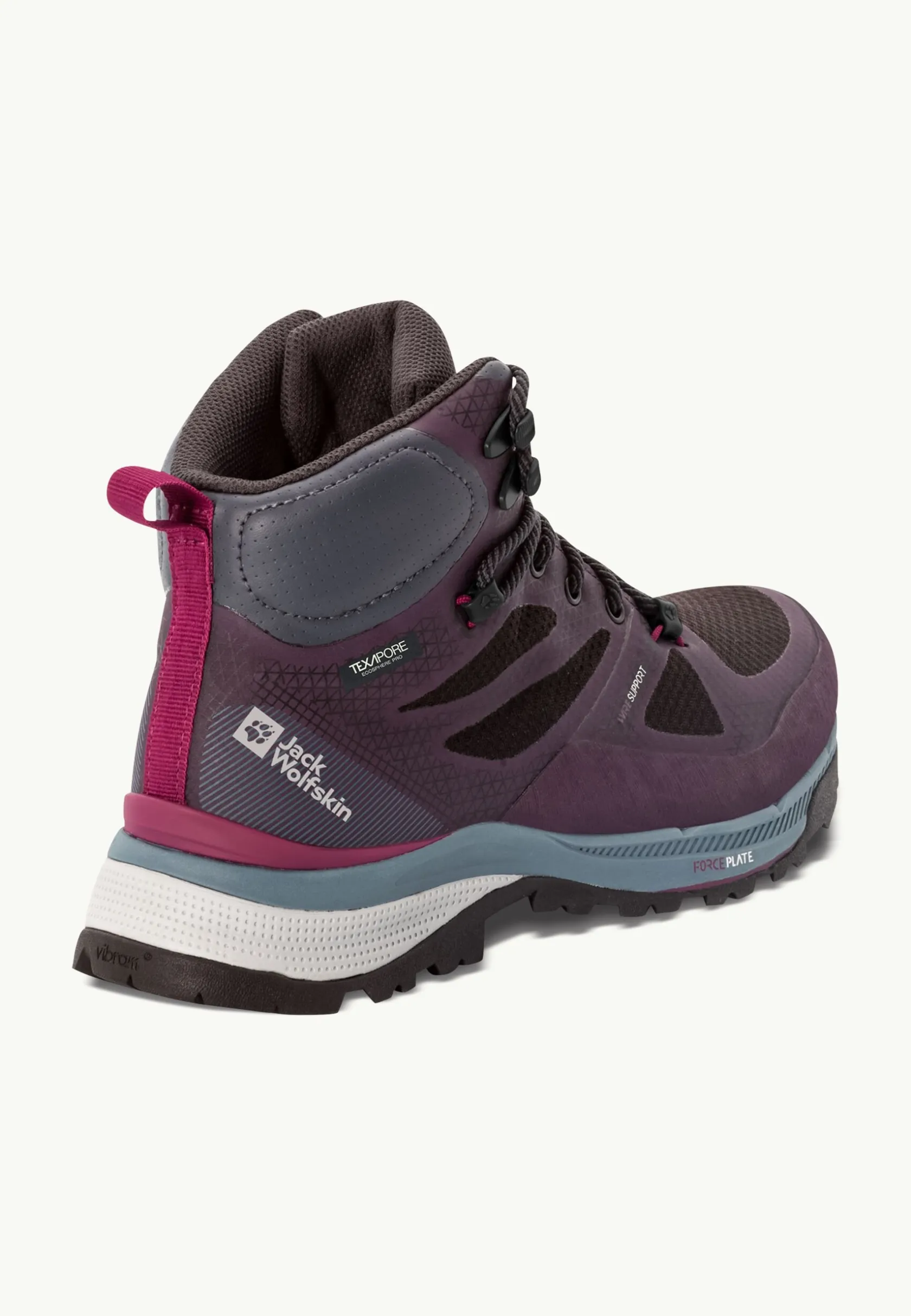 Wandelschoenen|Waterdichte Schoenen|Jack Wolfskin Force Striker Texapore Mid W