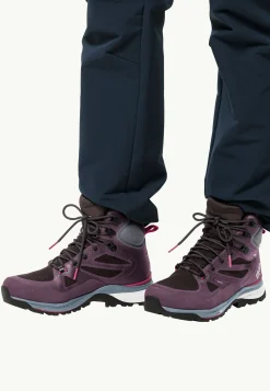 Wandelschoenen|Waterdichte Schoenen|Jack Wolfskin Force Striker Texapore Mid W