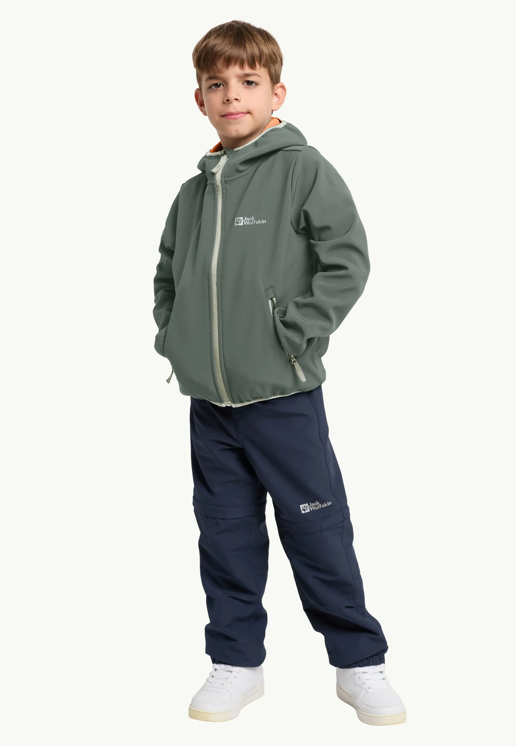 Voor- En Najaarsjacks/-Jassen|Windjacks|Jack Wolfskin Fourwinds Jacket Kids