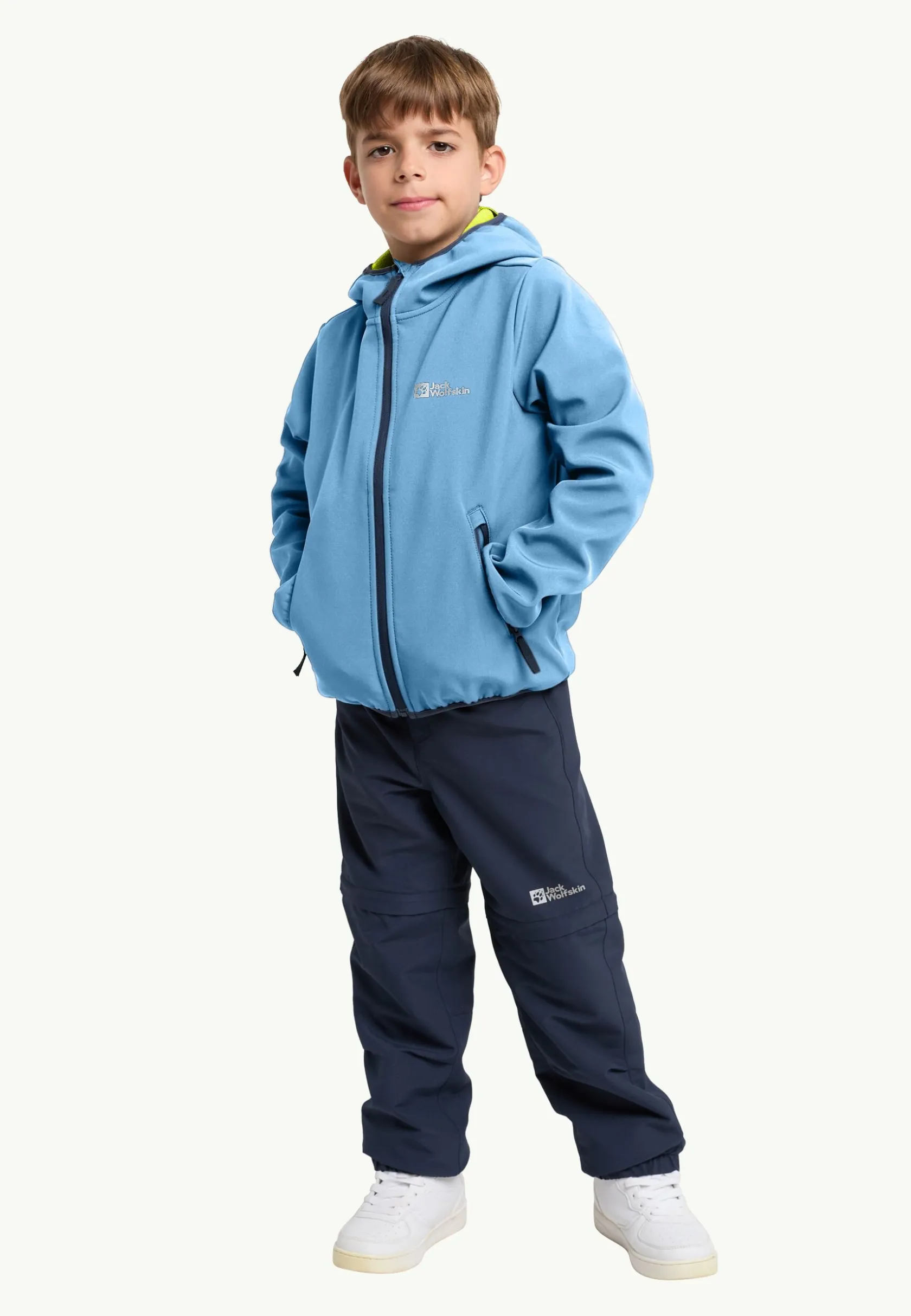 Voor- En Najaarsjacks/-Jassen|Windjacks|Jack Wolfskin Fourwinds Jacket Kids