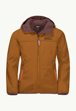 Voor- En Najaarsjacks/-Jassen|Fleece|Jack Wolfskin Fourwinds Jacket Kids
