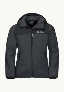 Voor- En Najaarsjacks/-Jassen|Fleece|Jack Wolfskin Fourwinds Jacket Kids