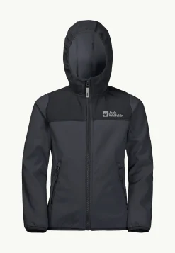Voor- En Najaarsjacks/-Jassen|Fleece|Jack Wolfskin Fourwinds Jacket Kids