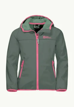 Voor- En Najaarsjacks/-Jassen|Fleece|Jack Wolfskin Fourwinds Jacket Kids