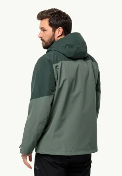 Voor- En Najaarsjacks/-Jassen|Regenjacks|Jack Wolfskin Glaabach 3in1 Jkt M