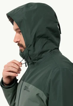 Voor- En Najaarsjacks/-Jassen|Regenjacks|Jack Wolfskin Glaabach 3in1 Jkt M