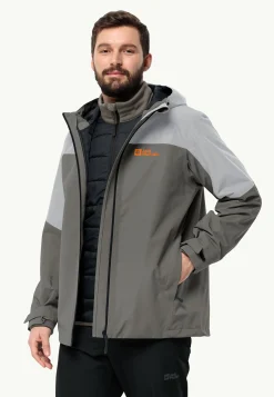 Voor- En Najaarsjacks/-Jassen|Regenjacks|Jack Wolfskin Glaabach 3in1 Jkt M