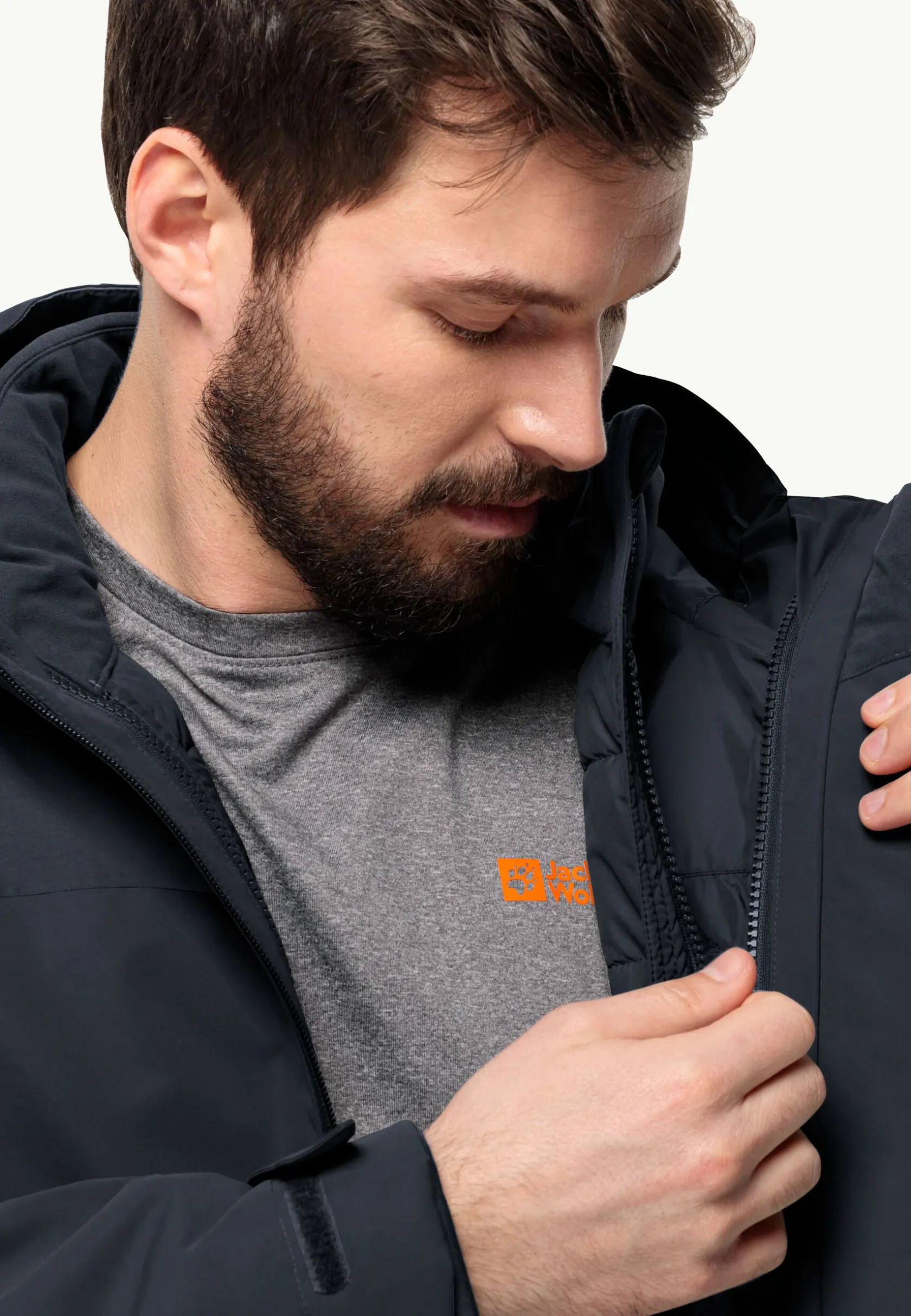 Voor- En Najaarsjacks/-Jassen|Regenjacks|Jack Wolfskin Glaabach 3in1 Jkt M