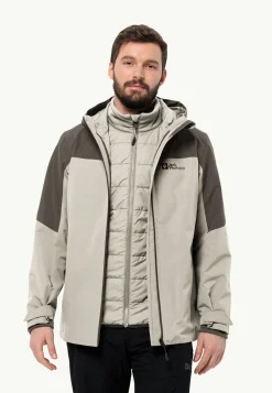 Voor- En Najaarsjacks/-Jassen|Regenjacks|Jack Wolfskin Glaabach 3in1 Jkt M