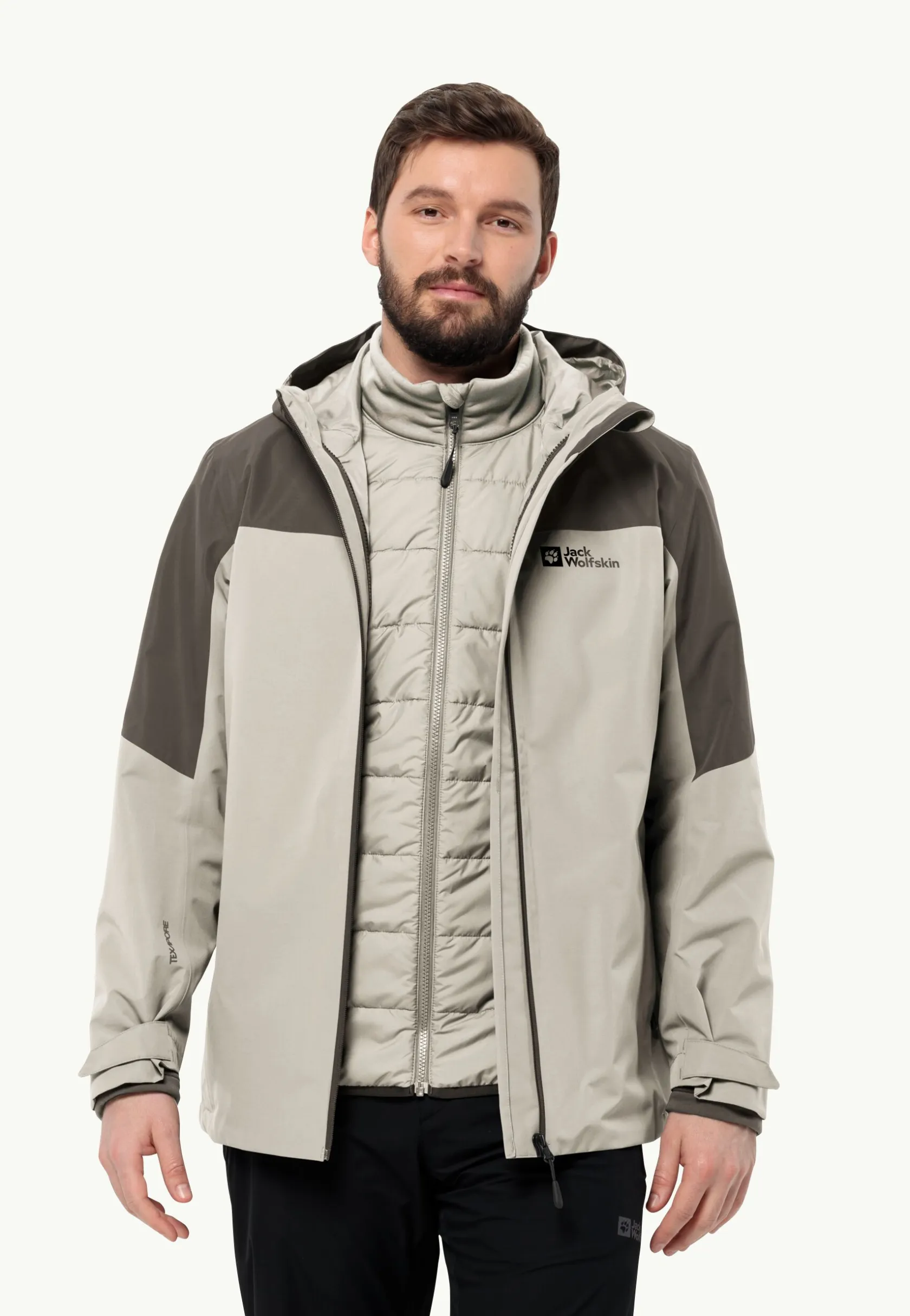 Voor- En Najaarsjacks/-Jassen|Regenjacks|Jack Wolfskin Glaabach 3in1 Jkt M