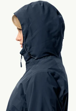 Wandelen|Voor- En Najaarsjacks/-Jassen|Jack Wolfskin Glaabach 3in1 Jkt W