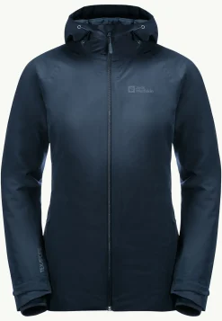 Wandelen|Voor- En Najaarsjacks/-Jassen|Jack Wolfskin Glaabach 3in1 Jkt W