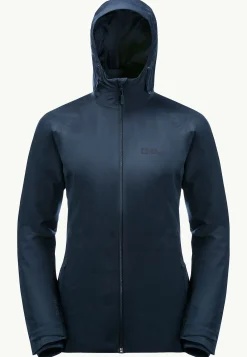 Wandelen|Voor- En Najaarsjacks/-Jassen|Jack Wolfskin Glaabach 3in1 Jkt W