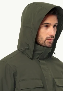 Lifestyle|Voor- En Najaarsjacks/-Jassen|Jack Wolfskin Glacier Canyon Parka