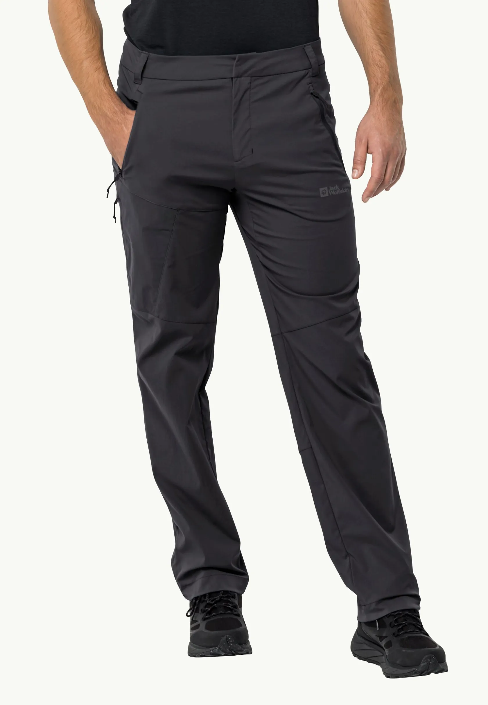 Wandelen|Softshellbroeken|Jack Wolfskin Glastal Pants M