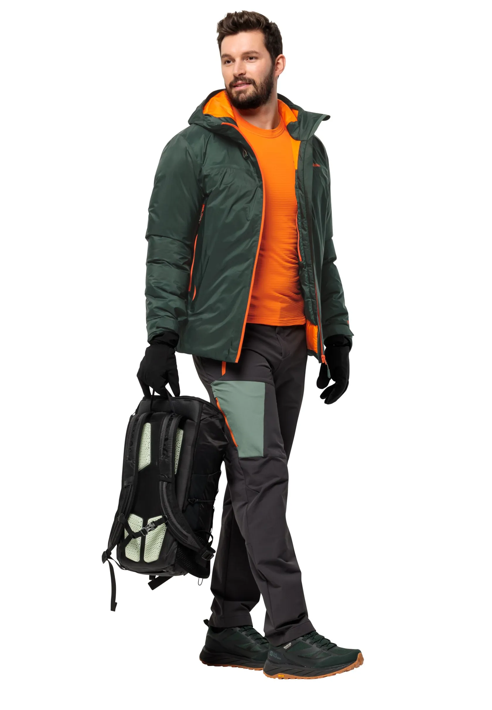 Wandelen|Softshellbroeken|Jack Wolfskin Glastal Winter Pants M