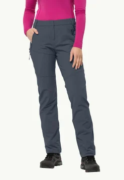Wandelen|Softshellbroeken|Jack Wolfskin Glastal Winter Pants W