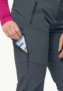 Wandelen|Softshellbroeken|Jack Wolfskin Glastal Winter Pants W