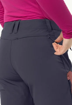 Wandelen|Softshellbroeken|Jack Wolfskin Glastal Winter Pants W