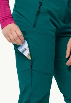 Wandelen|Softshellbroeken|Jack Wolfskin Glastal Winter Pants W