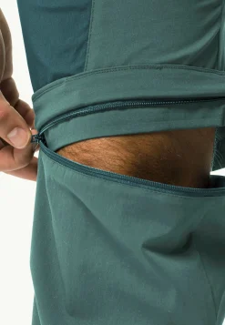 Wandelen|Softshellbroeken|Jack Wolfskin Glastal Zip Away Pants M