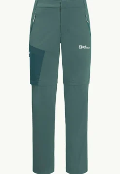 Wandelen|Softshellbroeken|Jack Wolfskin Glastal Zip Away Pants M