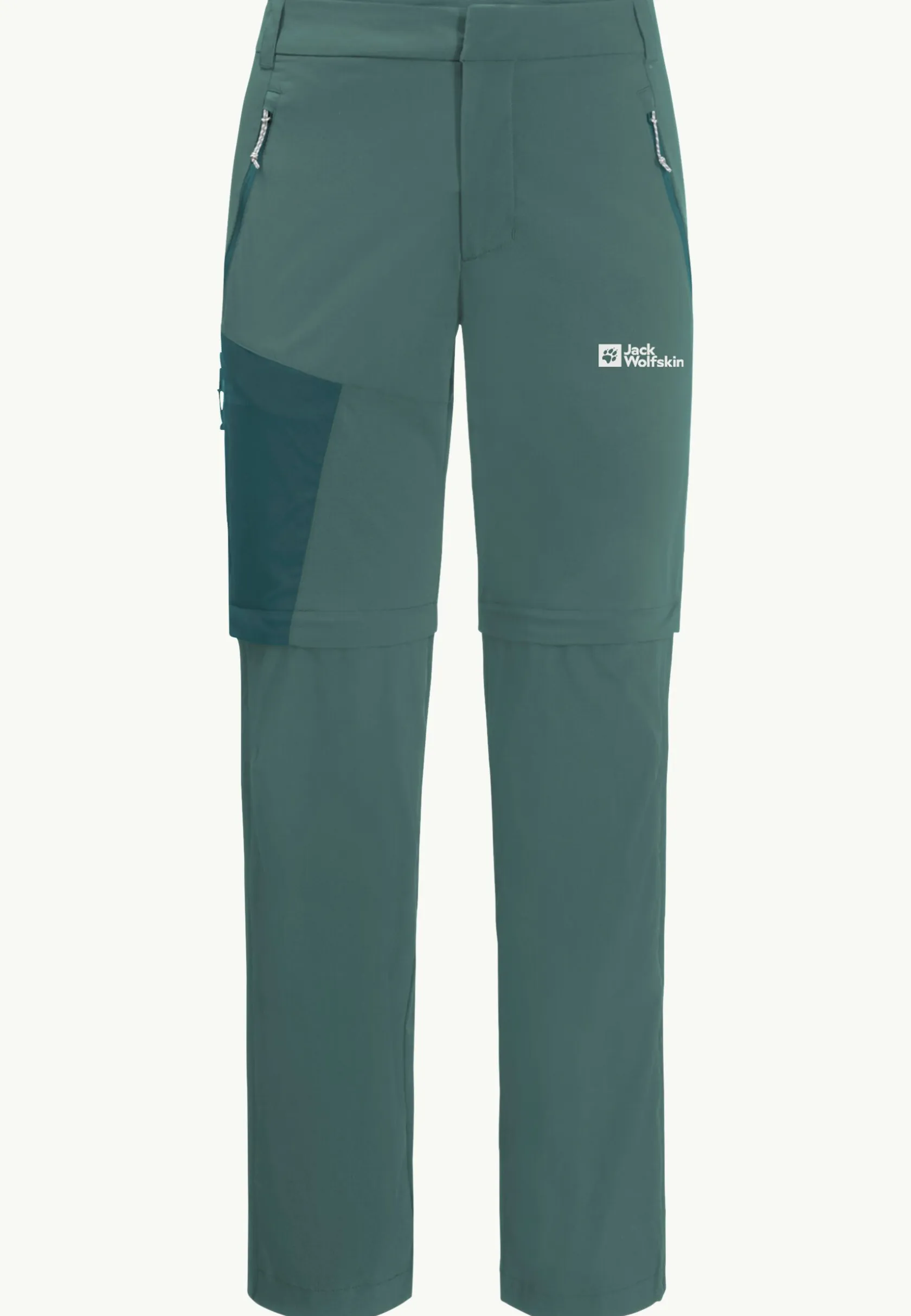 Wandelen|Softshellbroeken|Jack Wolfskin Glastal Zip Away Pants M
