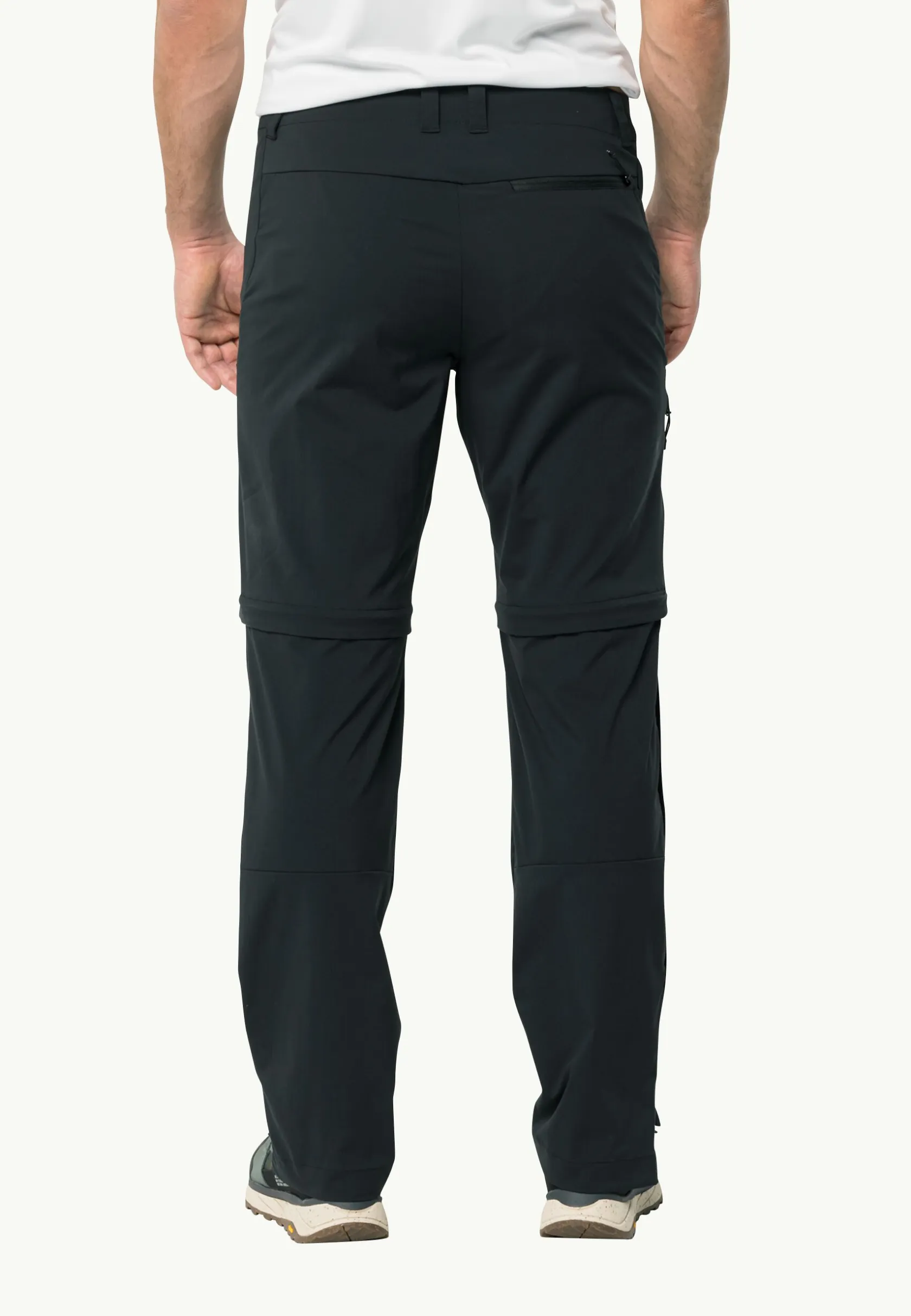 Wandelen|Softshellbroeken|Jack Wolfskin Glastal Zip Away Pants M