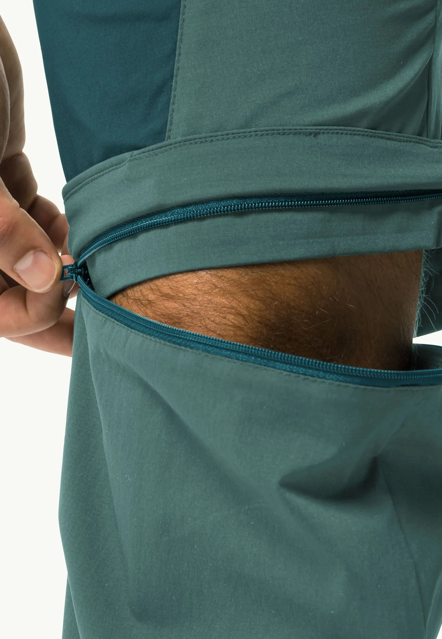 Wandelen|Softshellbroeken|Jack Wolfskin Glastal Zip Away Pants M