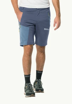 Wandelen|Softshellbroeken|Jack Wolfskin Glastal Zip Away Pants M