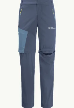 Wandelen|Softshellbroeken|Jack Wolfskin Glastal Zip Away Pants M
