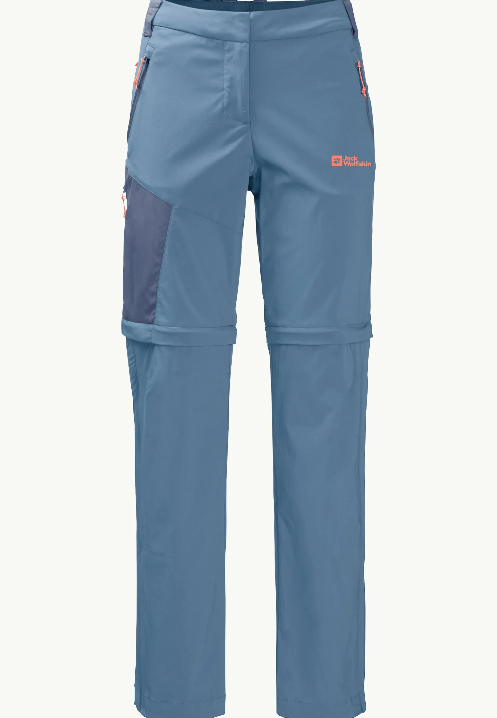 Wandelen|Softshellbroeken|Jack Wolfskin Glastal Zip Away Pants W