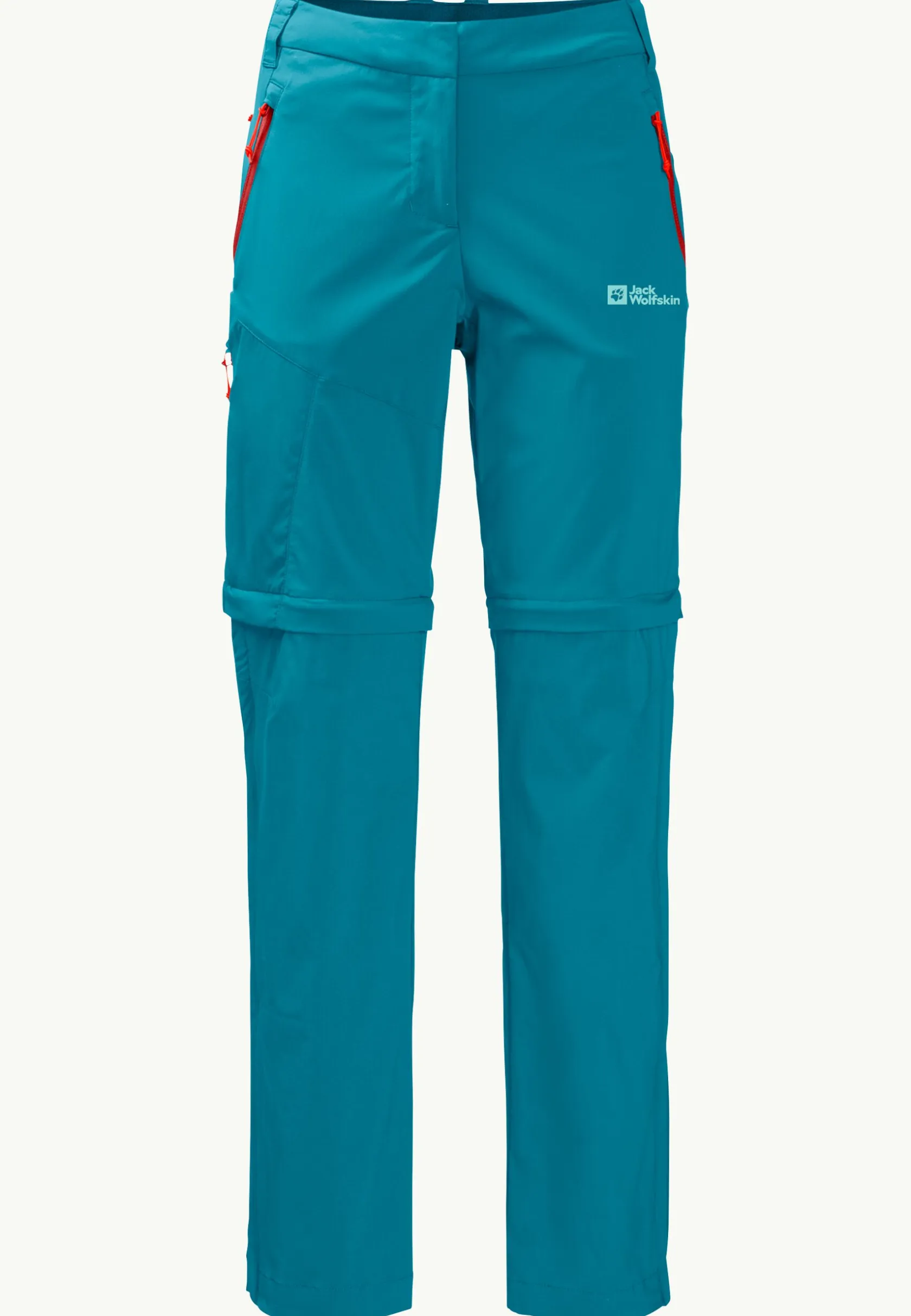 Wandelen|Softshellbroeken|Jack Wolfskin Glastal Zip Away Pants W