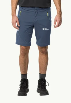 Wandelen|Wandelbroeken|Jack Wolfskin Glastal Zip Off Pants M