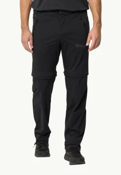 Wandelen|Wandelbroeken|Jack Wolfskin Glastal Zip Off Pants M