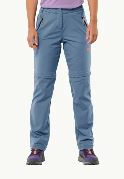 Wandelen|Softshellbroeken|Jack Wolfskin Glastal Zip Off Pants W
