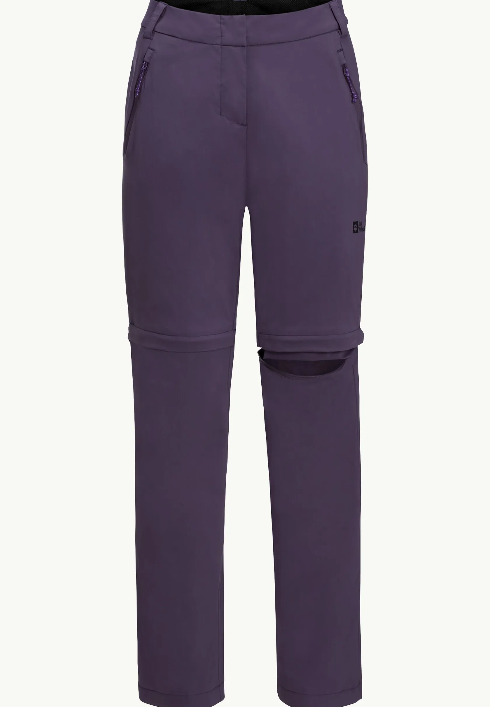 Wandelen|Softshellbroeken|Jack Wolfskin Glastal Zip Off Pants W