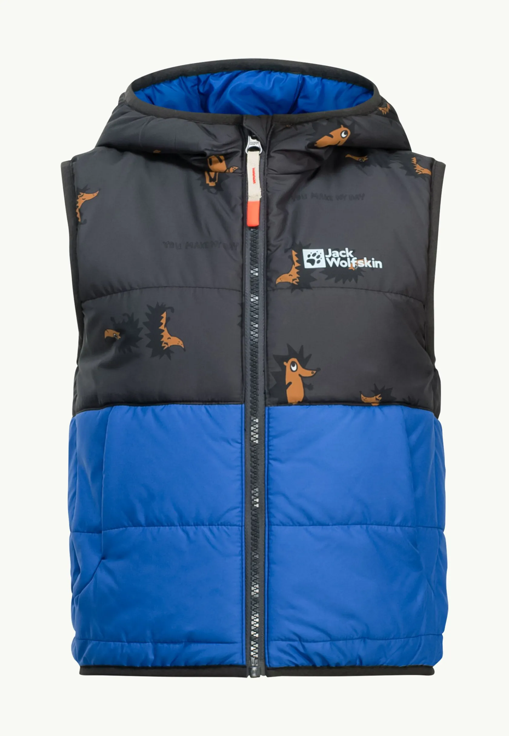 Voor- En Najaarsjacks/-Jassen|Fleece|Jack Wolfskin Gleely Ins Hooded Vest K
