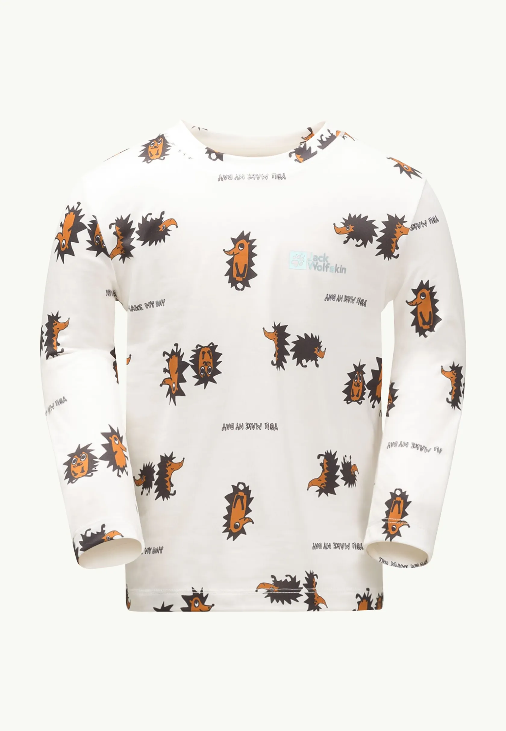 Functionele Shirts|T-Shirts & Longsleeves|Jack Wolfskin Gleely Print Longsleeve K