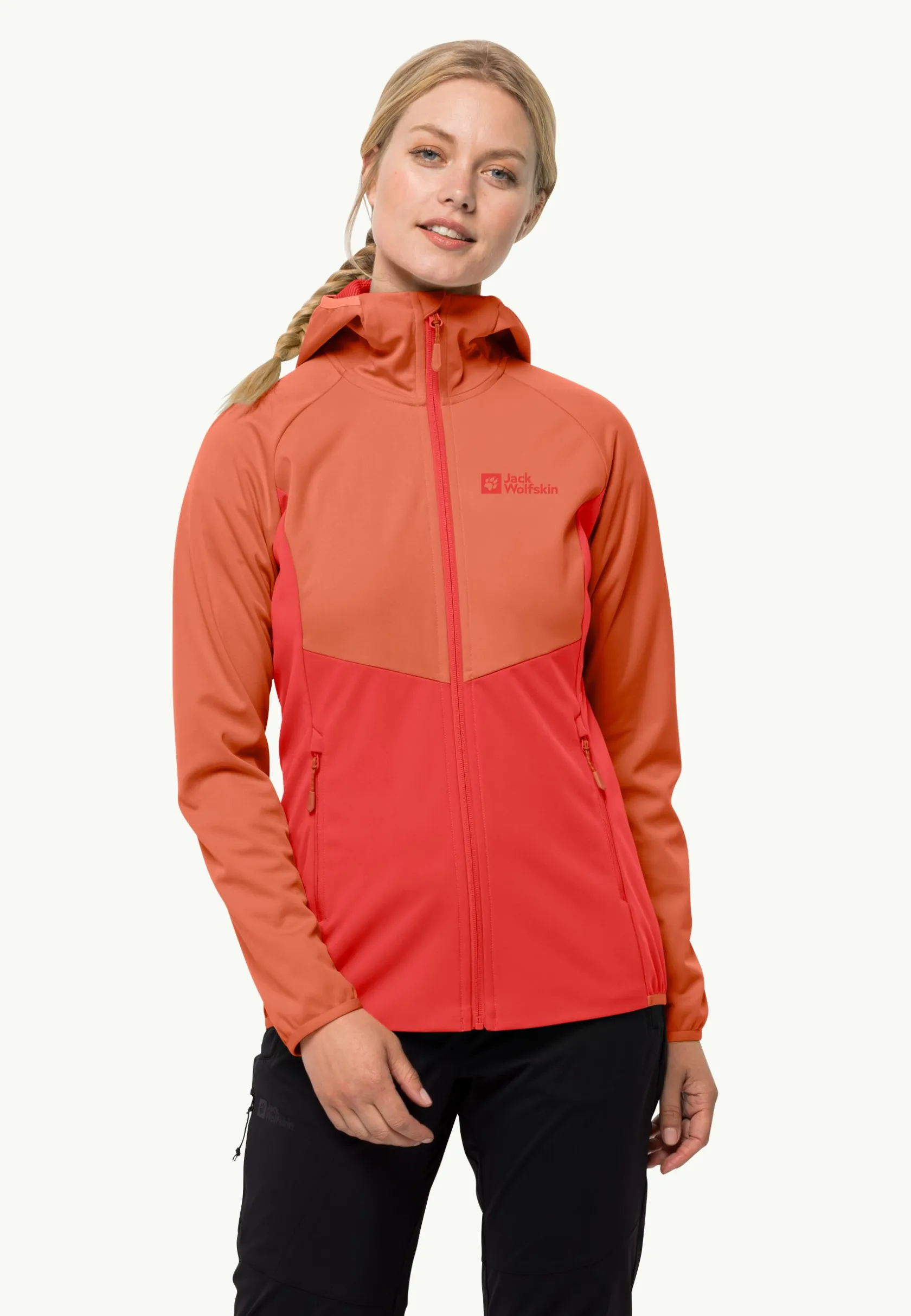 Wandelen|Voor- En Najaarsjacks/-Jassen|Jack Wolfskin Go Hike Softshell W