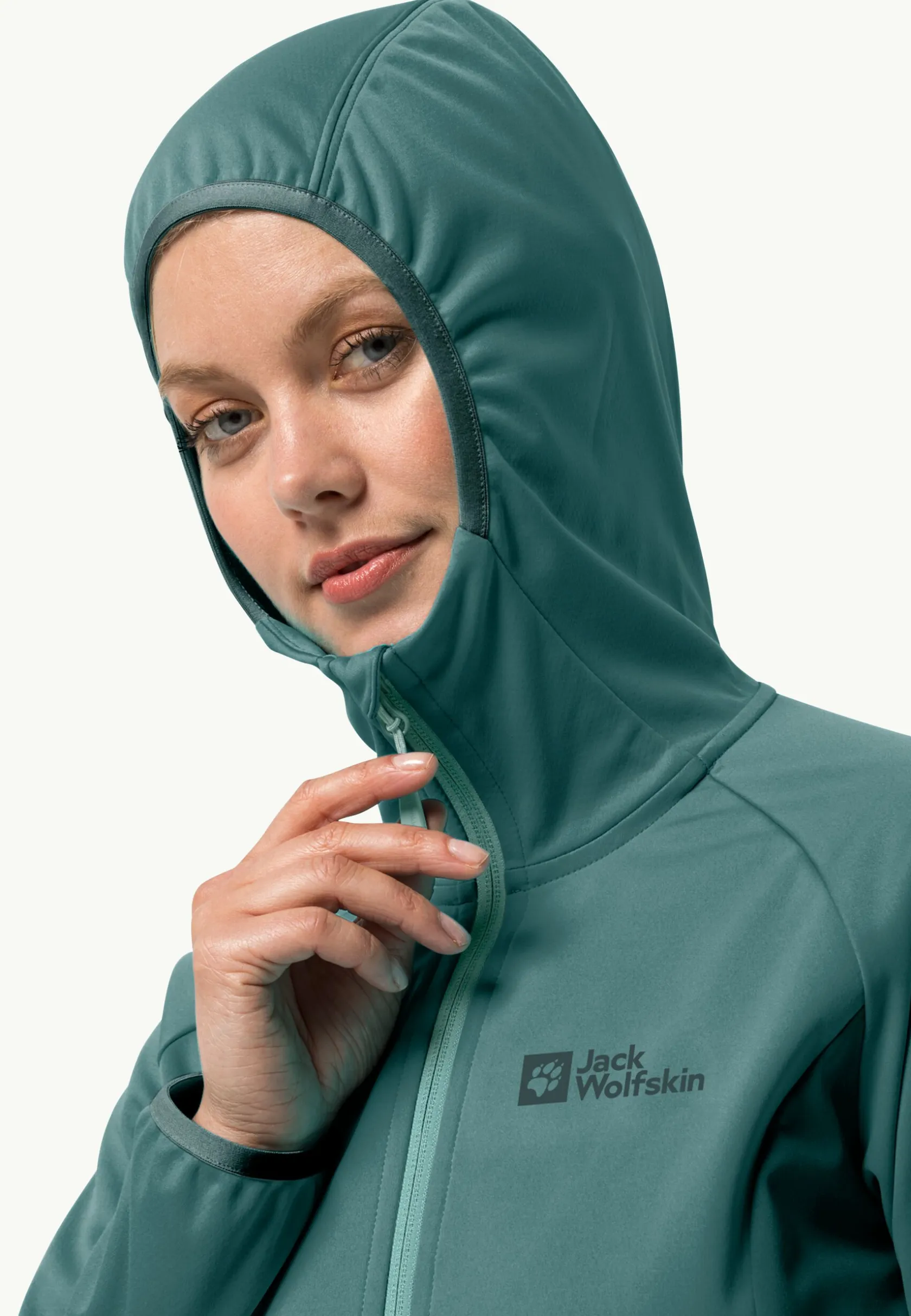 Wandelen|Voor- En Najaarsjacks/-Jassen|Jack Wolfskin Go Hike Softshell W