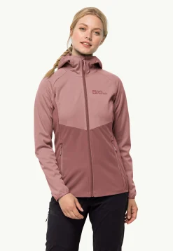 Wandelen|Voor- En Najaarsjacks/-Jassen|Jack Wolfskin Go Hike Softshell W