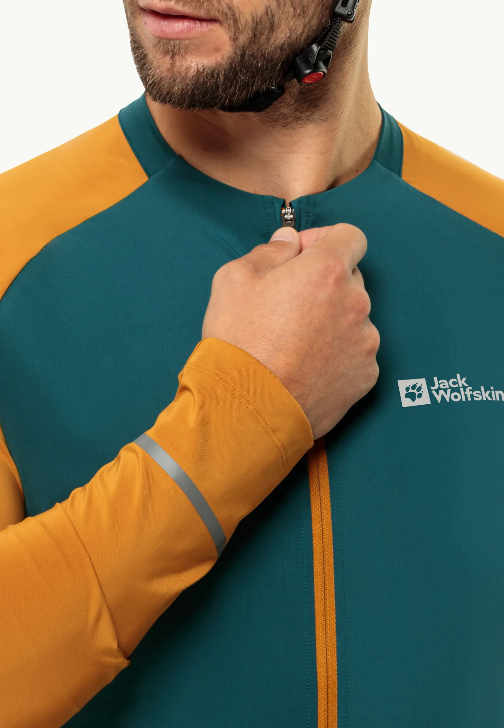 Fietsen|Functionele Shirts|Jack Wolfskin Gravex Fz Ls M Emerald