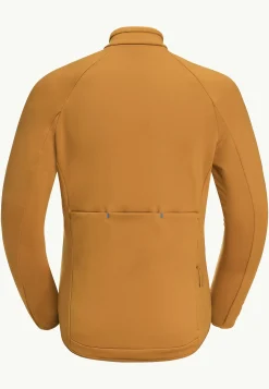 Fietsen|Voor- En Najaarsjacks/-Jassen|Jack Wolfskin Gravex Thermo Fz M Salted Caramel